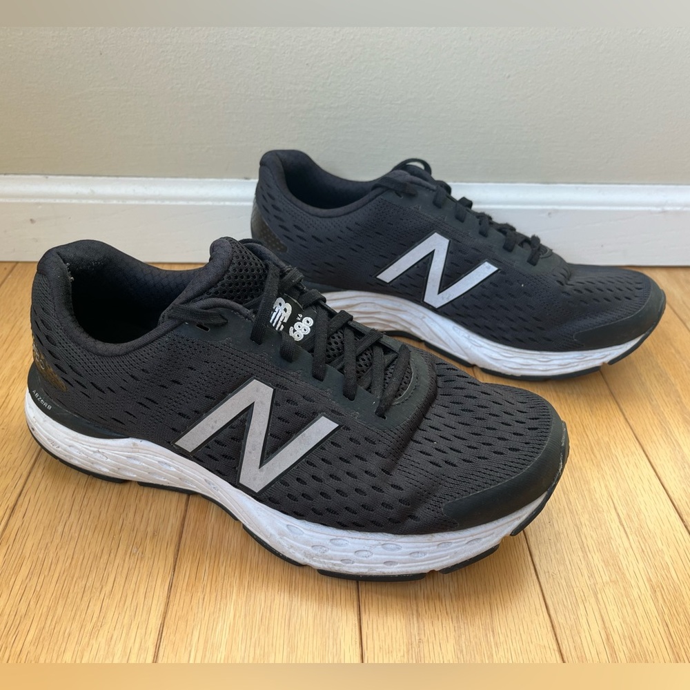 New Balance M680LK6 Black Men’s Athletic Shoes - Picture 2 of 10
